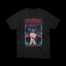T-shirt Nera Sepultura - "Schizophrenia" - Tributo al Metal Brasiliano | vrzshop