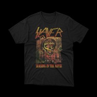 T-shirt Nera Slayer - Seasons in the Abyss | vrz shop