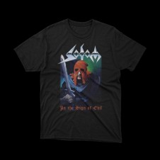 T-shirt Nera Sodom - In the Sign of Evil | vrz shop