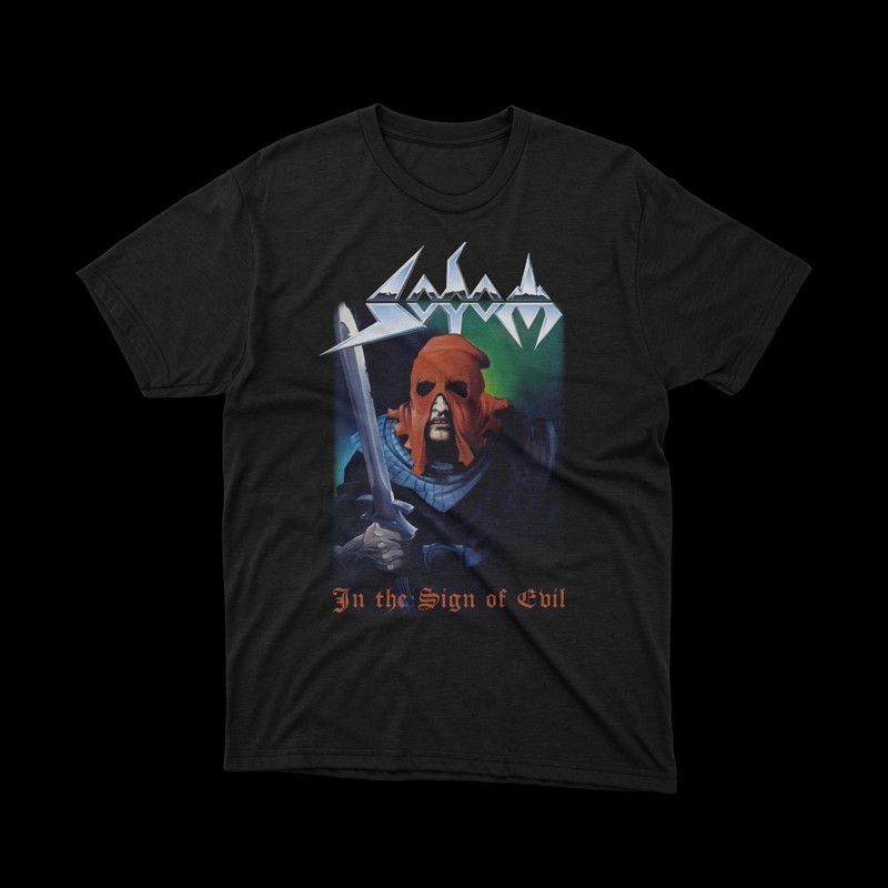 T-shirt Sodom - in the sign of evil