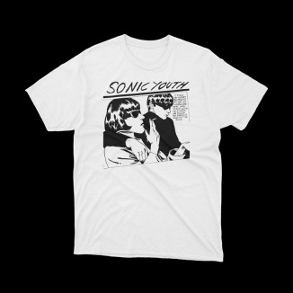 Maglietta Bianca Sonic Youth goo - Esplora lo Stile Innovativo dell'Indie-Rock | vrzshop