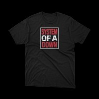 T-shirt System of a down logo | premium cotton casual shirt | vrz shop