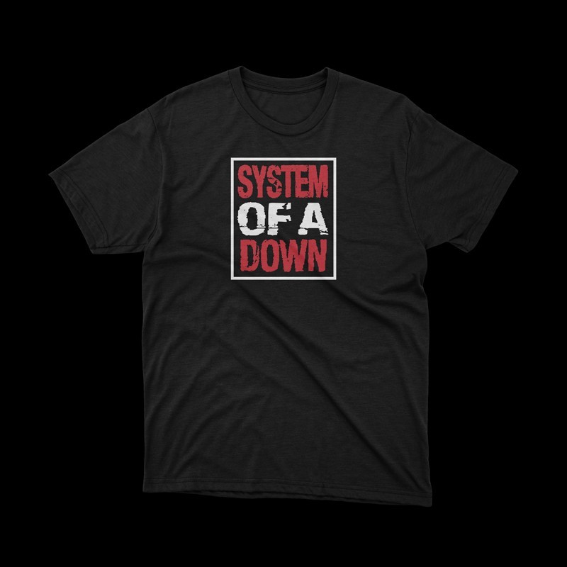 T-shirt System of a down logo T-shirt System of a down logo