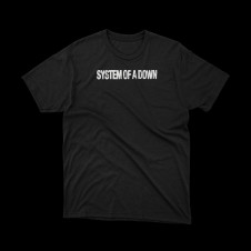 T-shirt System of a down logo | premium cotton casual shirt | vrz shop
