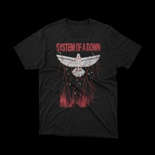 T-shirt System of a down dove overcome | premium cotton casual shirt | vrz shop