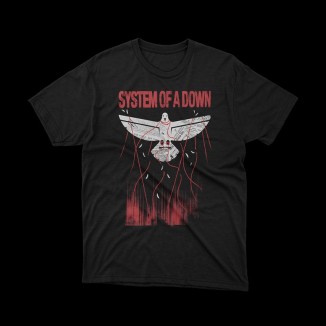 T-shirt System of a down dove overcome | premium cotton casual shirt | vrz shop