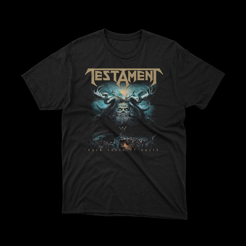 T-shirt Testament dark roots of earth