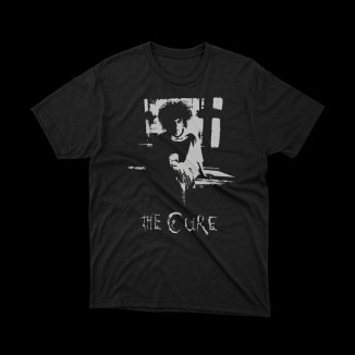 T-shirt Nera The Cure - Icona del Rock Gotico | vrz shop