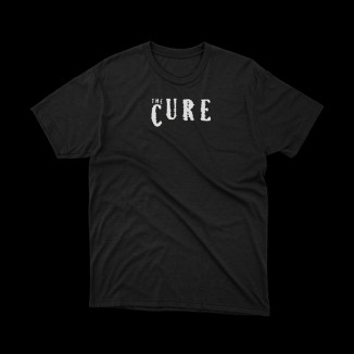 T-shirt the cure logo