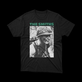 T-shirt Nera The Smiths - Meat Is Murder | vrz shop