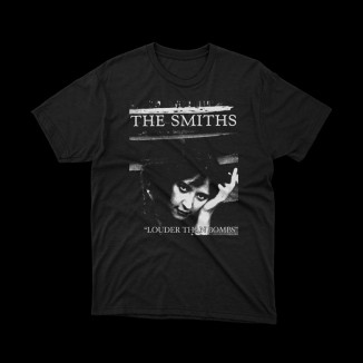 T-shirt the smiths louder than bombs