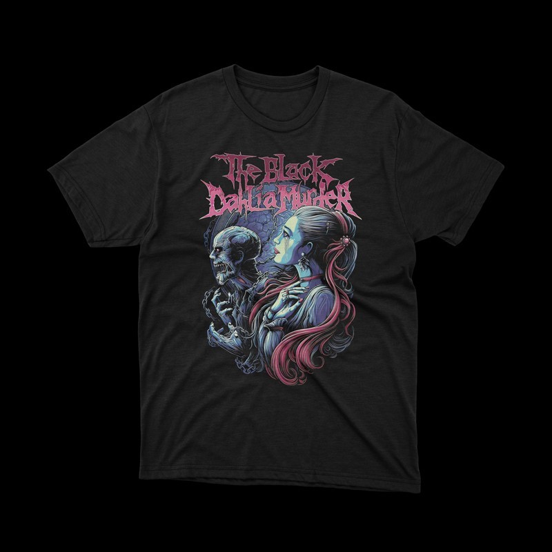 T-shirt nera the black dahlia murder T-shirt nera the black dahlia murder