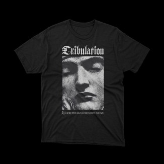 T-shirt Nera Tribulation - Where the Gloom Becomes Sound | vrz shop