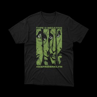 T-shirt Nera Type O Negative - Type O Negative 4DX from Brooklyn | vrz shop