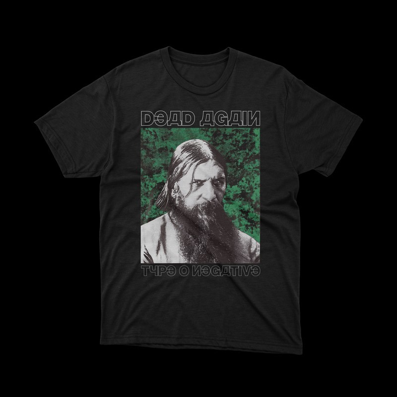 T-shirt Type o negative dead again rasputin