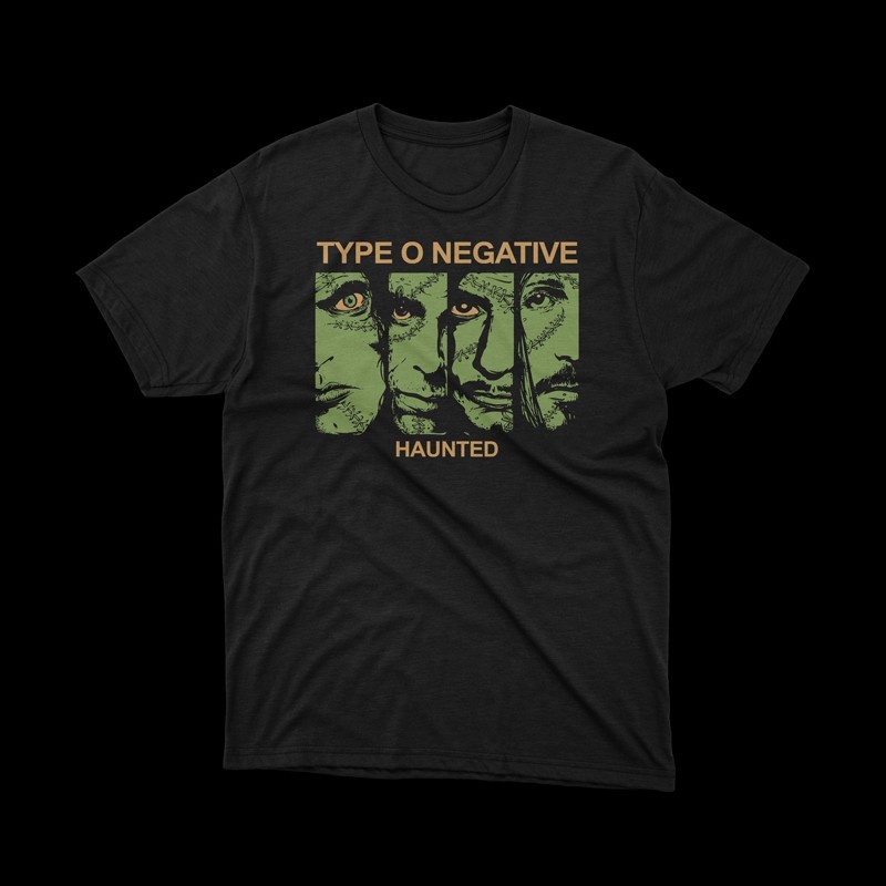 T-shirt Type o negative haunted
