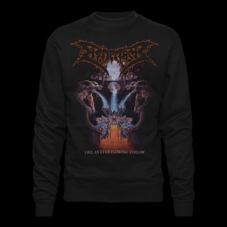 Felpa sweatshirt Dismember like an ever flowing stream | premium quality at the best price | vrz shop