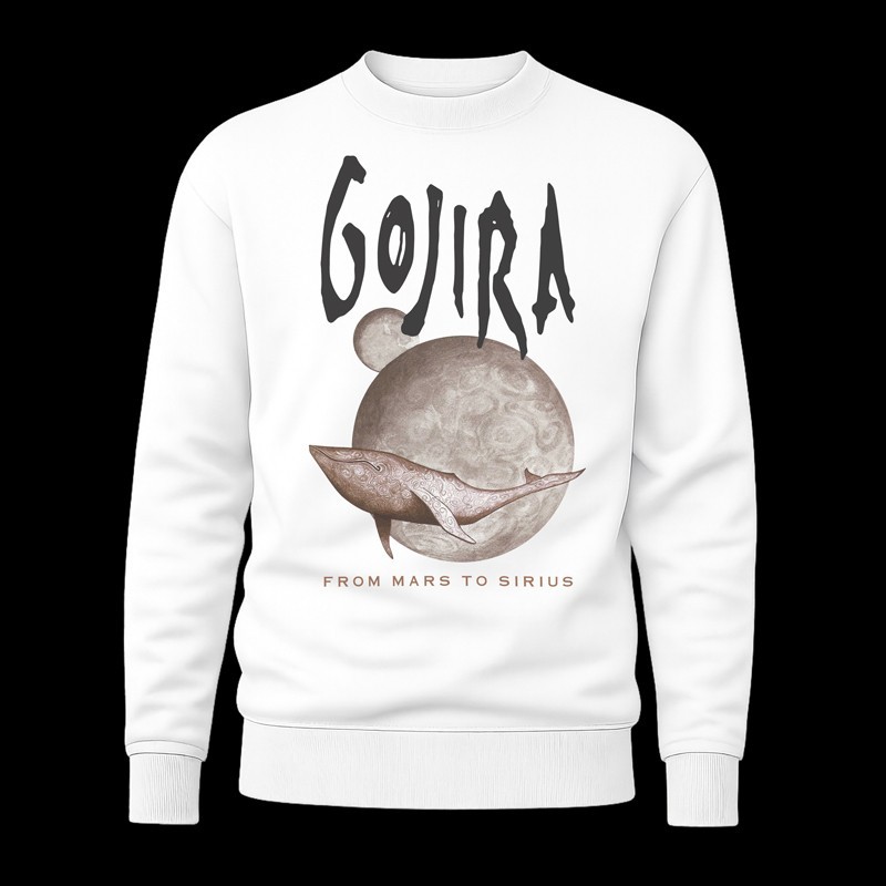 Felpa sweatshirt Gojira from mars to sirius Felpa sweatshirt Gojira from mars to sirius