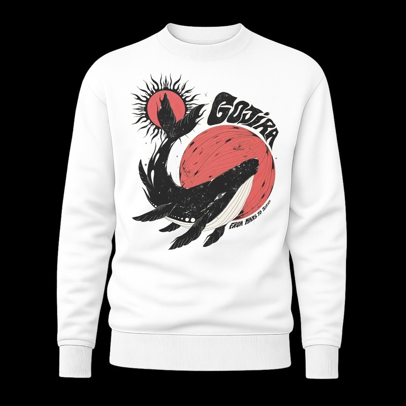 Felpa sweatshirt Gojira from mars to sirius Felpa sweatshirt Gojira from mars to sirius