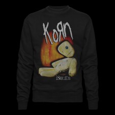 Felpa sweatshirt Korn issues | premium quality at the best price | vrz shop