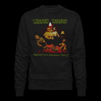 Felpa sweatshirt Marilyn Manson portrait of an american family | premium quality at the best price | vrz shop