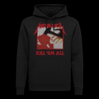 Felpa sweatshirt hood Metallica kill 'em all | qualità premium al miglior prezzo | vrz shop