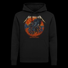 Felpa sweatshirt hood Metallica you must burn | qualità premium al miglior prezzo | vrz shop