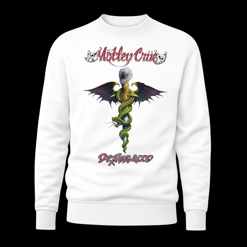 Felpa sweatshirt Motley Crue dr feelgood