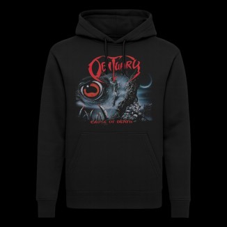 Felpa sweatshirt hood Obituary cause of death | qualità premium al miglior prezzo | vrz shop