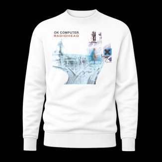 Felpa sweatshirt Radiohead ok computer | qualità premium al miglior prezzo | vrz shop