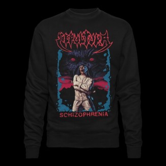 Felpa sweatshirt Sepultura schizophrenia | qualità premium al miglior prezzo | vrz shop