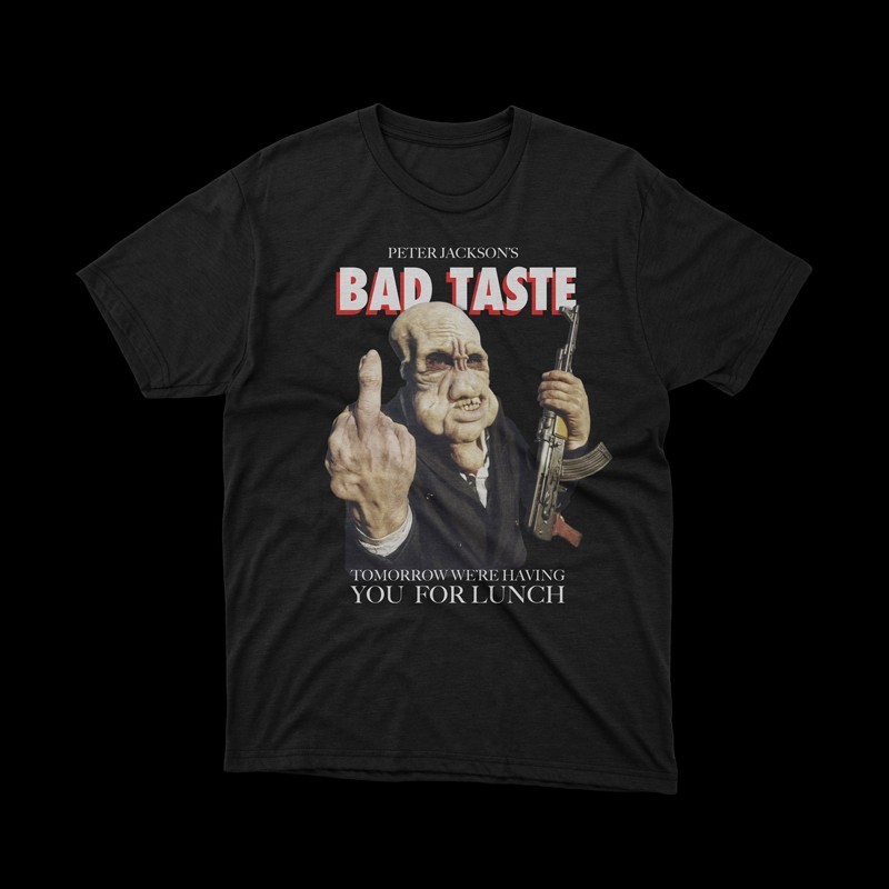 T-shirt film horror Bad taste