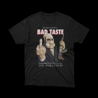 T-shirt film horror Bad taste | premium quality at the best price | vrz shop