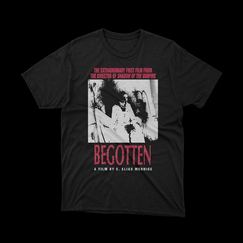 T-shirt film horror Begotten E Elias Merhige