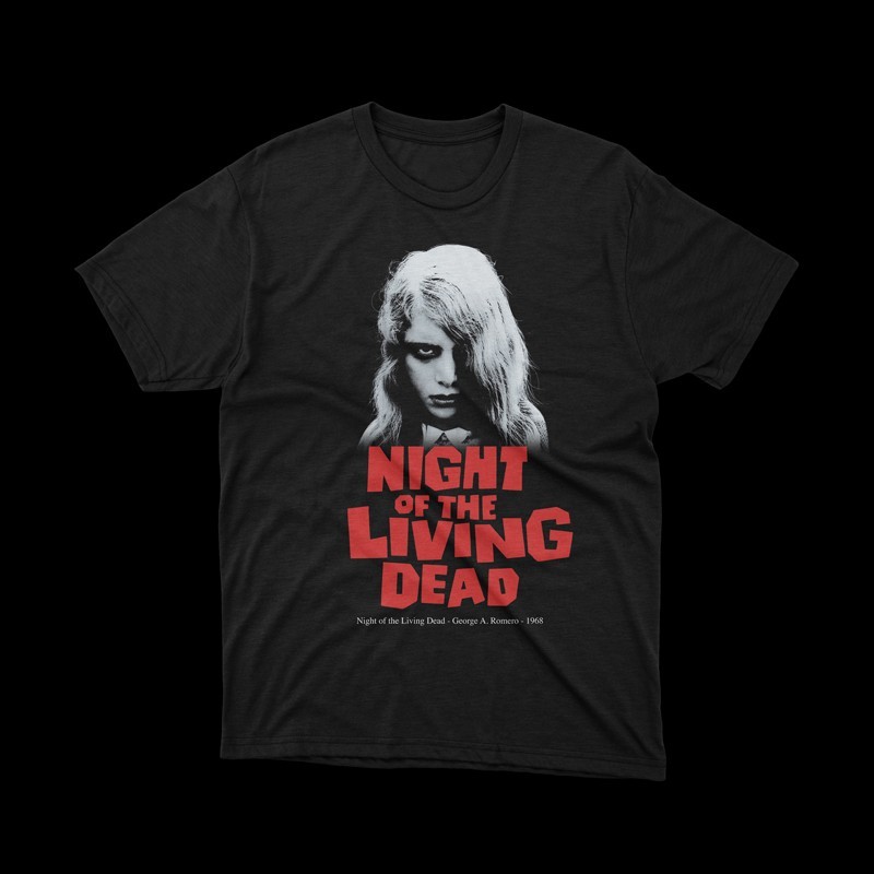 T-shirt film horror Night of the Living Dead George Romero