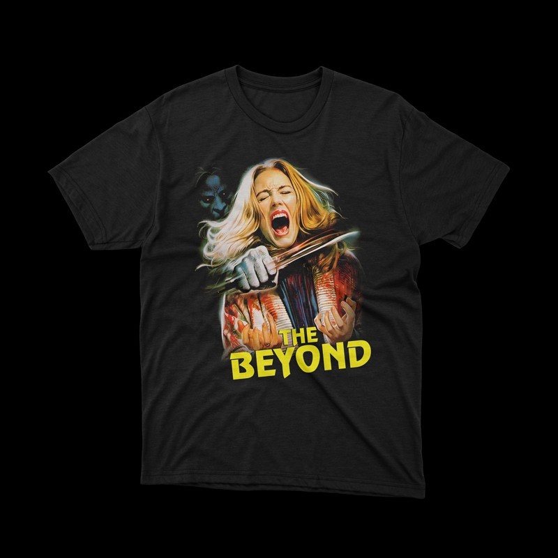 T-shirt film horror the Beyond Lucio Fulci