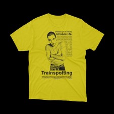 T-shirt Gialla Trainspotting | vrz shop
