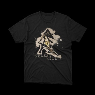 T-shirt videogame Silent Hill Pyramid Head | premium quality at the best price | vrz shop