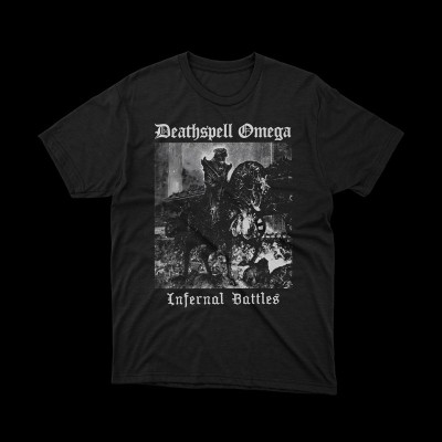 T-shirt Deathspell Omega Infernal Batles | maglietta cotone premium tempo libero | vrz shop