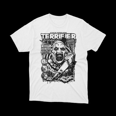 T-shirt horror Terrifier | premium quality at the best price | vrz shop