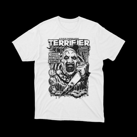 T-shirt horror Terrifier | premium quality at the best price | vrz shop