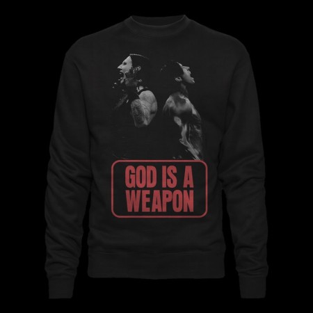 Felpa sweatshirt Falling in Reverse God is a weapon | qualità premium al miglior prezzo | vrz shop