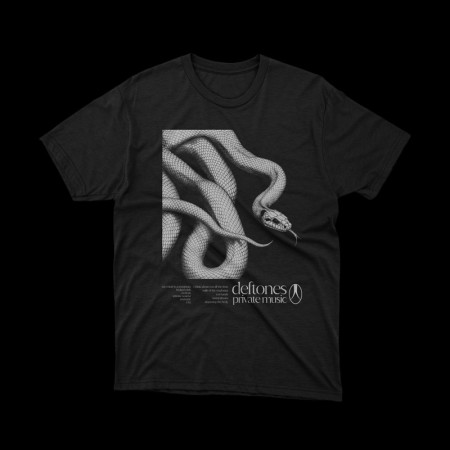 T-shirt Deftones Private Music | maglietta cotone premium tempo libero | vrz shop