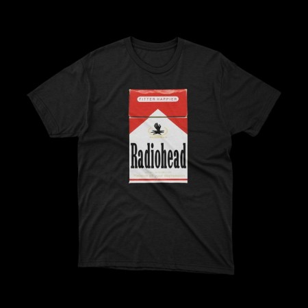 T-shirt Radiohead marlboro cigarettes | maglietta cotone premium tempo libero | vrz shop