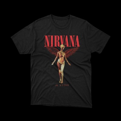 T-shirt Nirvana in Utero | maglietta cotone premium tempo libero | vrz shop