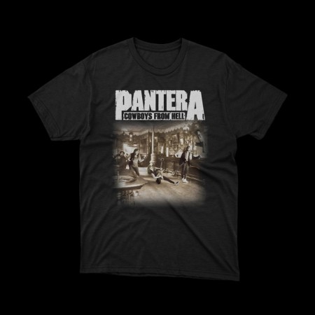 T-shirt Pantera Cowboys From Hell | maglietta cotone premium tempo libero | vrz shop