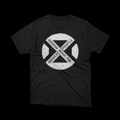 T-shirt Suede Broken music for broken people | maglietta cotone premium tempo libero | vrz shop