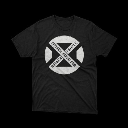 T-shirt Suede Broken music for broken people | maglietta cotone premium tempo libero | vrz shop