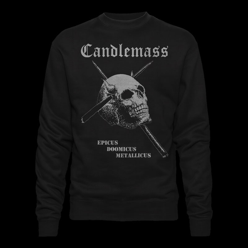Felpa sweatshirt Candlemass Epicus Doomicus Metallicus Felpa sweatshirt Candlemass Epicus Doomicus Metallicus