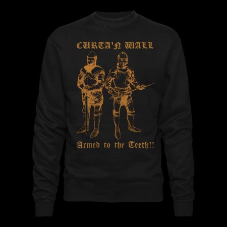 Felpa sweatshirt Curta'n Wall Armed to the Teeth!! | premium quality at the best price | vrz shop